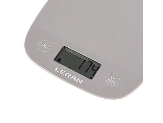 Весы кухонные LERAN EKS SIMPLE LINE GREY